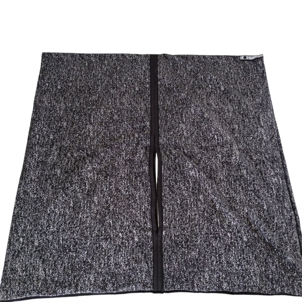 Lululemon Vinyasa Scarf Rulu Reconnect Jacquard Running Luon White Black - Picture 3 of 7
